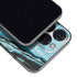 Aqua Blue Marble Ink iPhone 14 Pro Skin